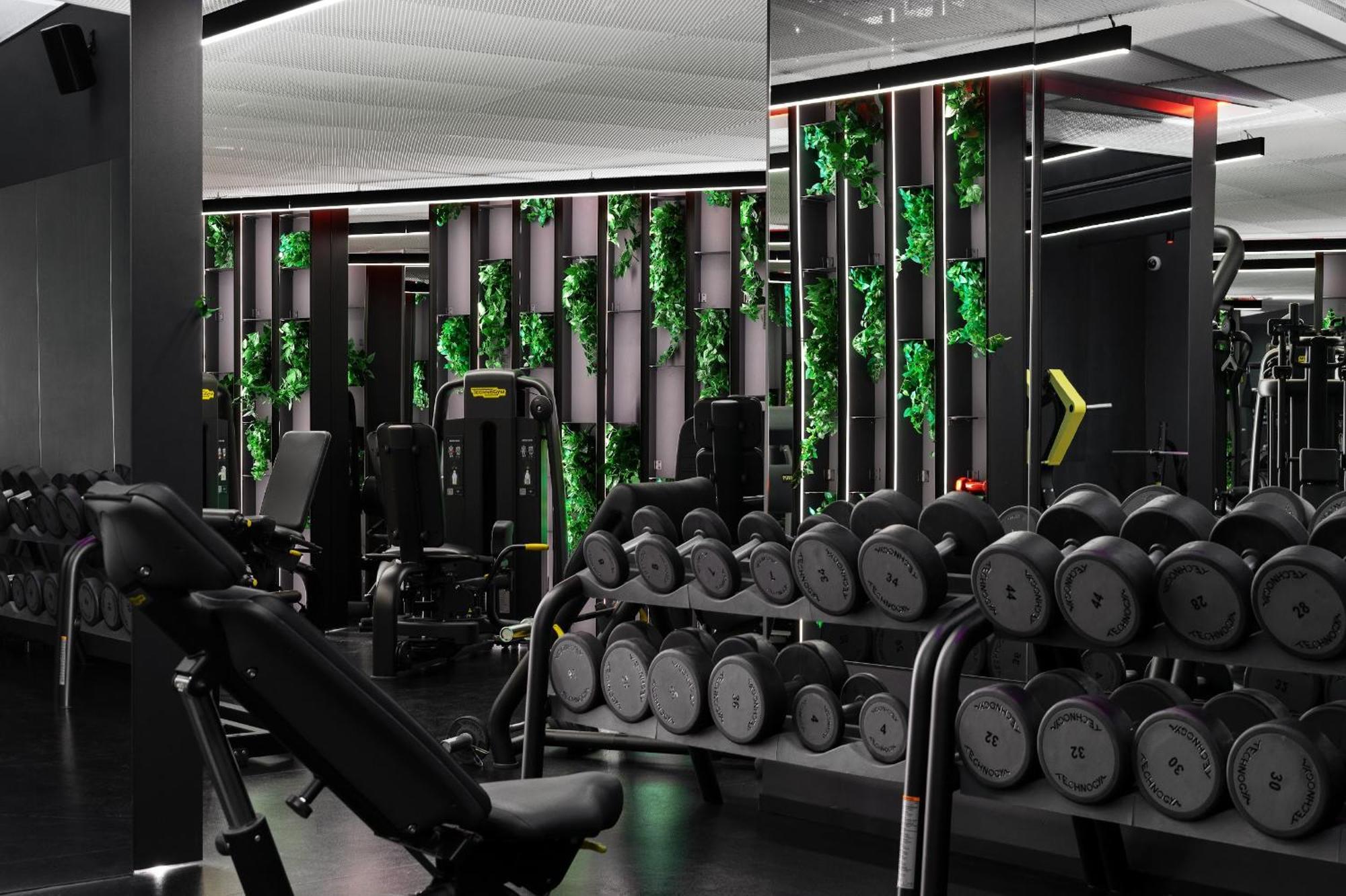 Pullman Tbilisi Axis Towers Hotel Luaran gambar The gym at The Ivy Collection